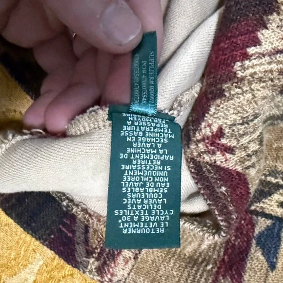 Lauren Ralph Lauren Multicolor Patterned Jacket - Picture 9 of 9